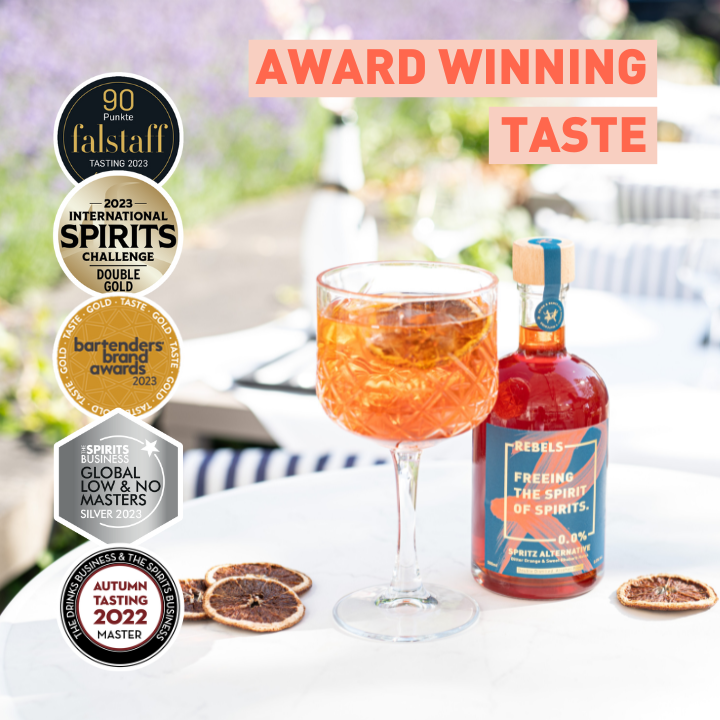 REBELS 0.0% DOLCE SPRITZ (alcohol-free Spritz Alternative)