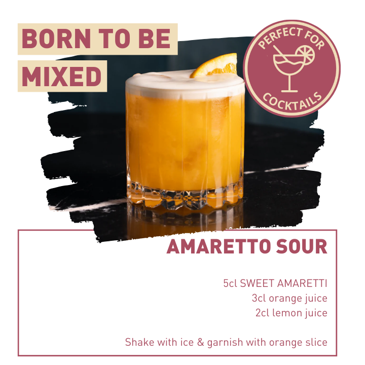 REBELS 0.0% SWEET AMARETTI (alcohol-free Amaretto Alternative)