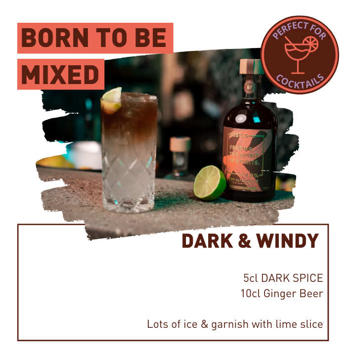 REBELS 0.0% DARK SPICE (alcohol-free Rum Alternative)